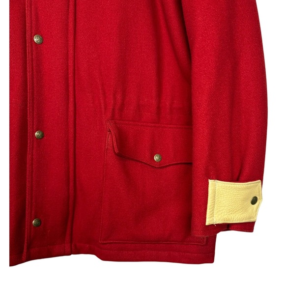 SCHAEFER WOMEN'S WOOL BIG COUNTRY RANCHER COAT, Red, Size 2XL - Picture 6 of 9